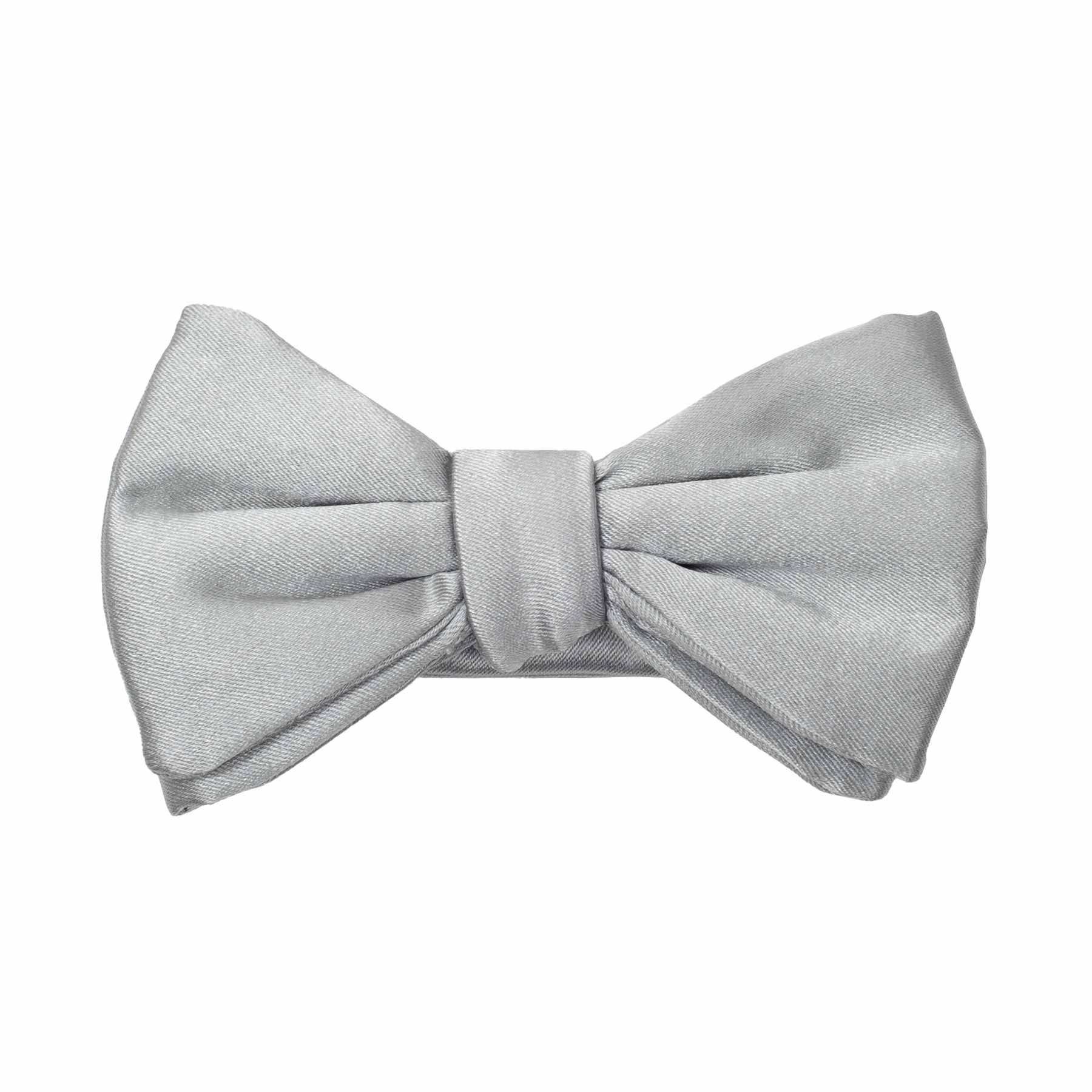 NOPBBSOIGRM001 noeud papillon business gris moyen face