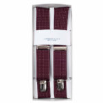 BREBRBELABOR002 bretelles business bordeaux finition main face