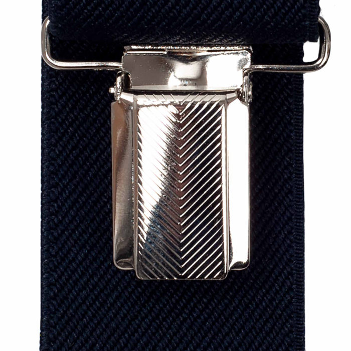 BREBRBELAMAR001 bretelles business bleu marine finition main pince