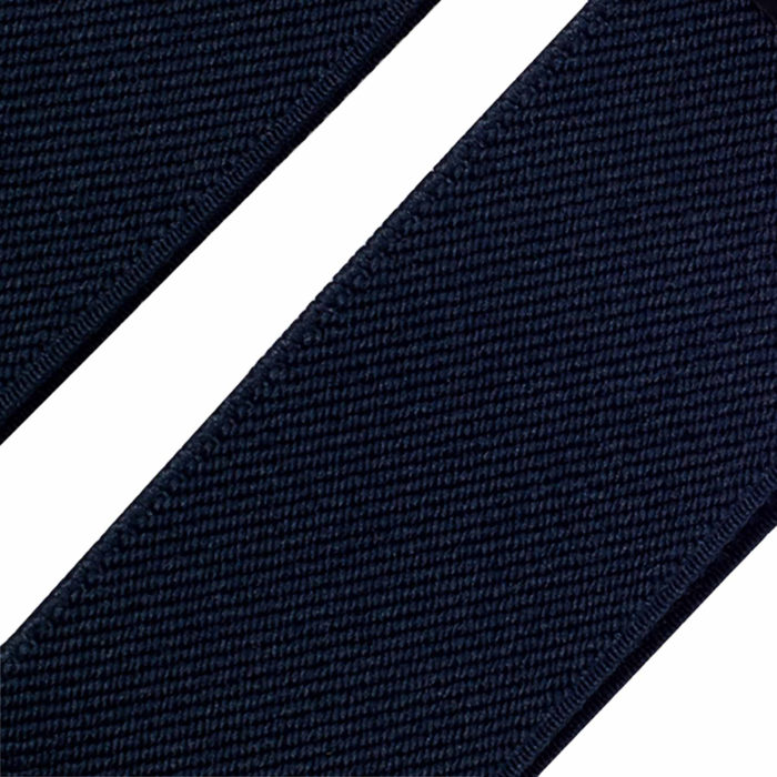 BREBRBELAMAR001 bretelles business bleu marine finition main tissu