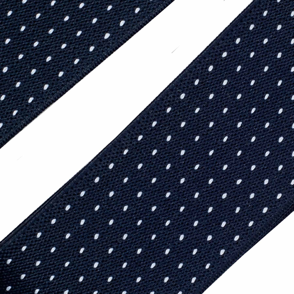 BREBRBELAMAR002 bretelles business bleu marine finition main tissu