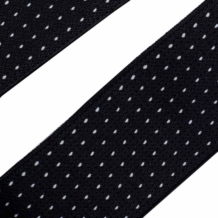BREBRBELANOI001 bretelles business noir finition main tissu