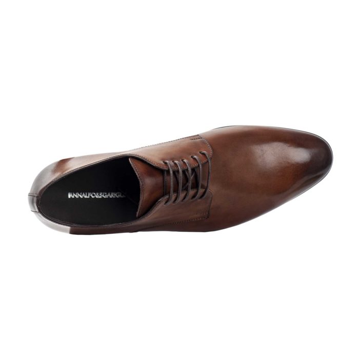 CHSBBCUISCABRU002 Chaussures Business Brun Finition Main Haut 1